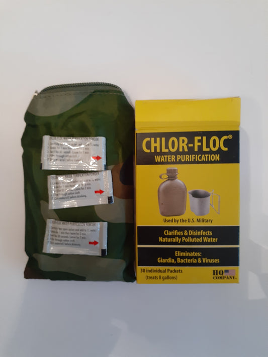 Chlor-Floc Water Purification powder