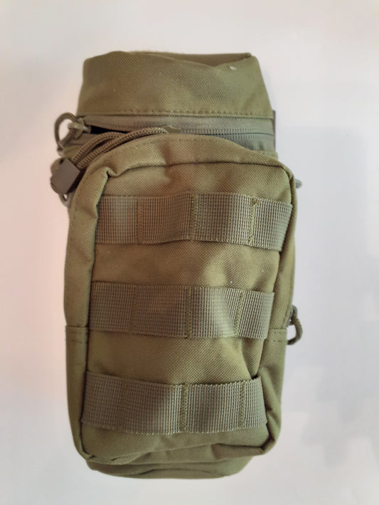 Padded Water Bottle Holder with Storage Pouch