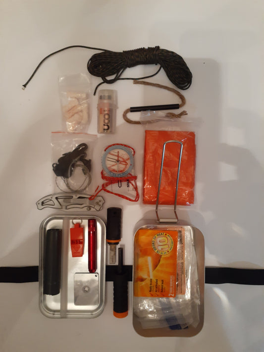 Get Real Basic Survival Kit w. Mess Tin