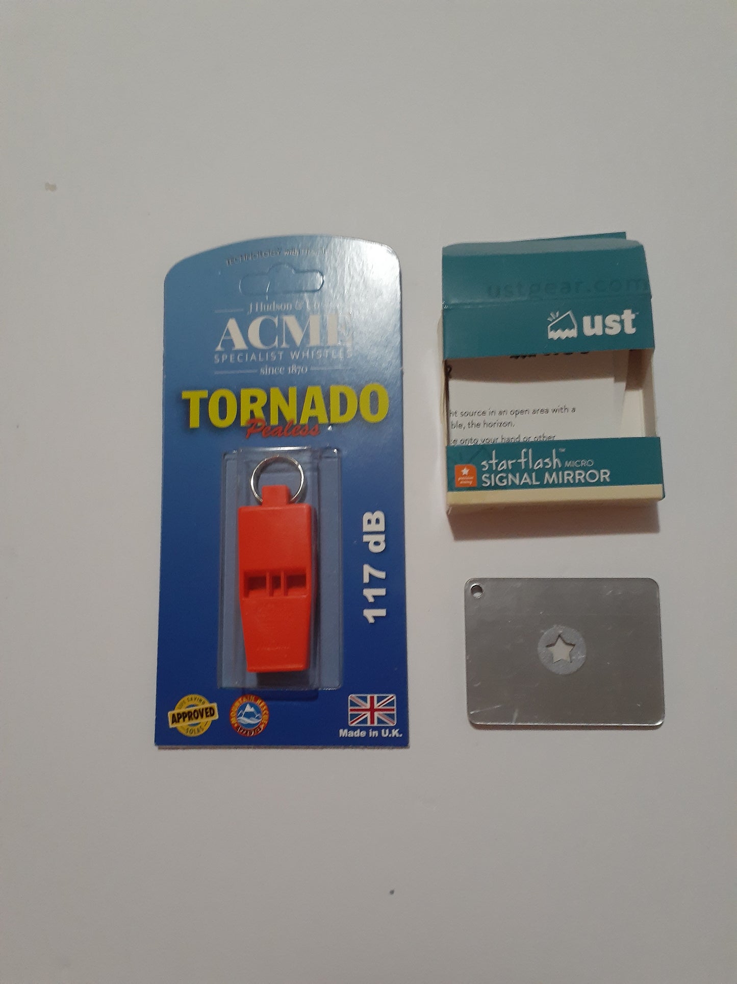 Get Real Keep Warm & Hydrated Survival Kit w. Whistle & Mirror