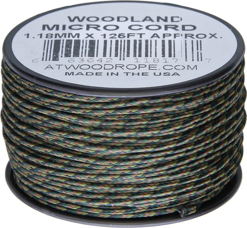 Attwood Micro Cord - Woodland Camo