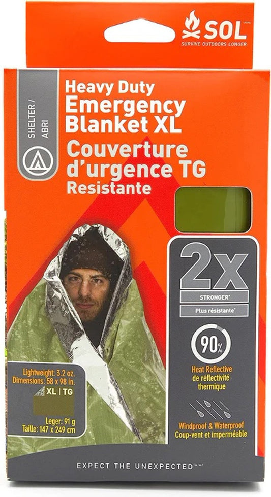SOL Heavy Duty XL Emergency Blanket